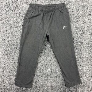 Nike Sweatpants Mens 2XL Gray Sportswear Club Fleece BV2707-071 Joggers Logo XXL